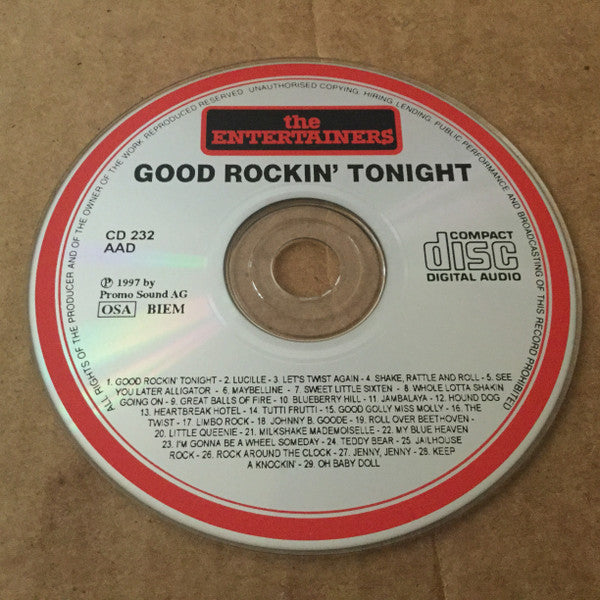Various : Good Rockin' Tonight (CD, Comp, Mono)