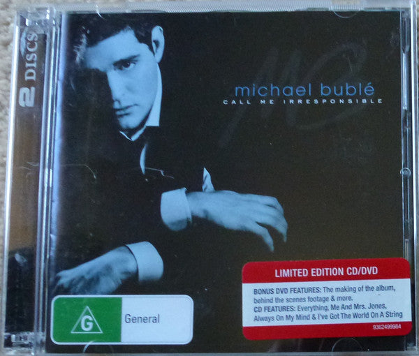Michael Bublé : Call Me Irresponsible (CD, Album, Ltd + DVD, NTSC)