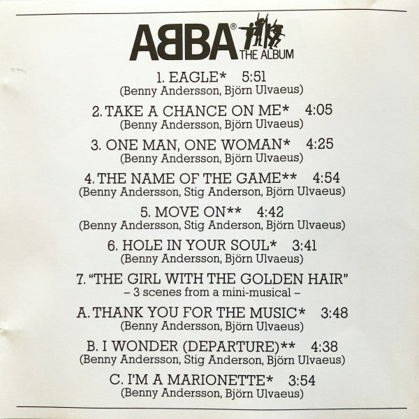 ABBA : The Album (CD, Album, RE, PMD)