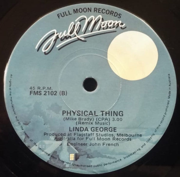Linda George : Telephone Lines (7", Single)