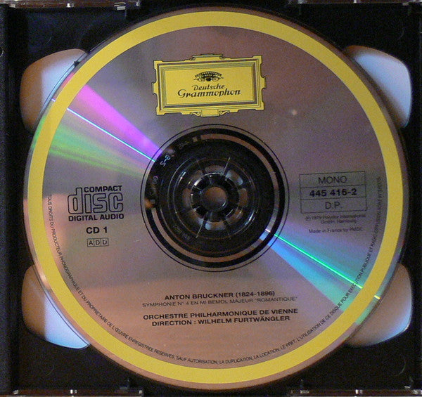 Anton Bruckner – Wiener Philharmoniker , Wilhelm Furtwängler : Symphonies Nos 4 & 8 (2xCD, Comp, Mono)