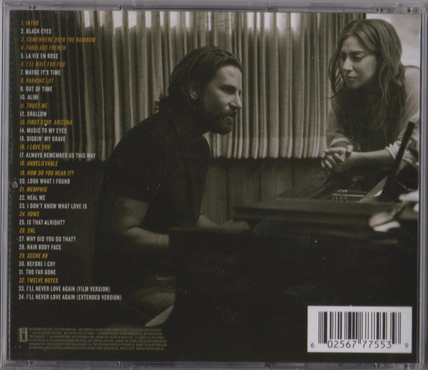 Lady Gaga, Bradley Cooper : A Star Is Born Soundtrack (CD, Album)