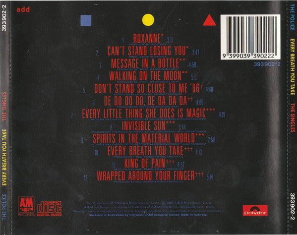 The Police : Every Breath You Take (The Singles) (CD, Comp, RE)
