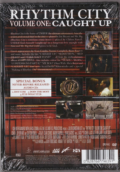 Usher : Rhythm City Volume One: Caught Up (DVD-V, PAL + CD)