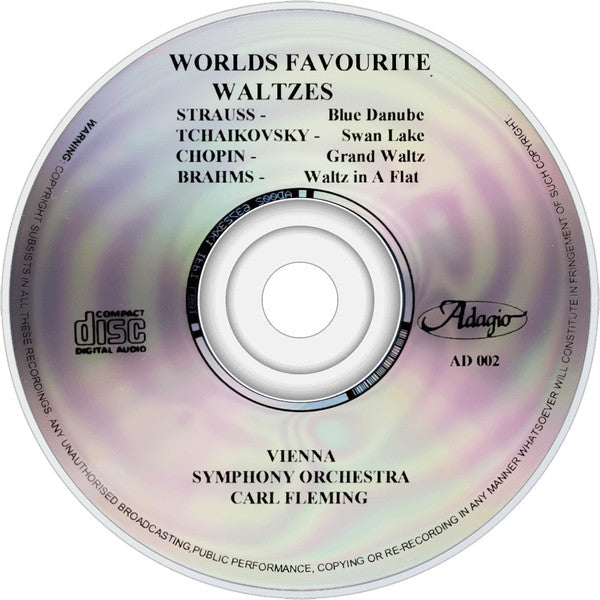 Vienna Symphony Orchestra*, Carl Fleming (2) : World's Favourite Waltzes (CD, Comp)