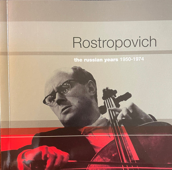 Rostropovich* : The Russian Years 1950–1974 (13xCD, Comp, Mono, RM + Box, Comp)