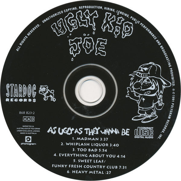 Ugly Kid Joe : As Ugly As They Wanna Be (CD, EP, Car)