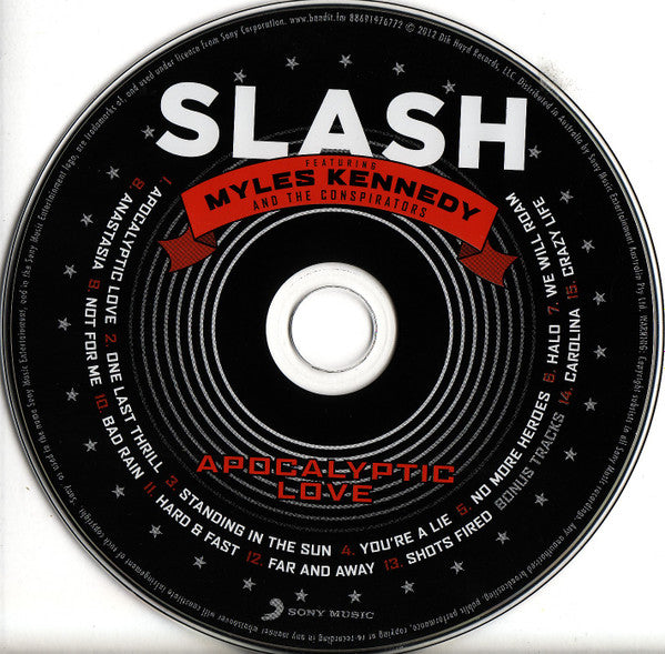 Slash (3) Featuring Myles Kennedy And The Conspirators : Apocalyptic Love (CD, Album, Dlx)