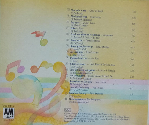 Various : A&M Golden Favourites On CD (CD, Comp)