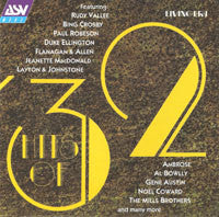 Various : Hits Of '32 (CD, Comp, Mono)