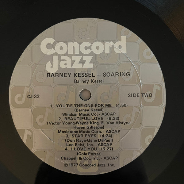 Barney Kessel : Soaring (LP, Album)