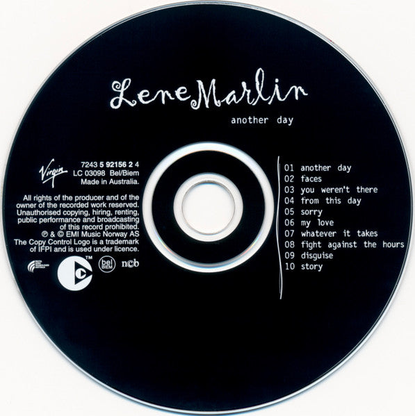 Lene Marlin : Another Day (CD, Album, Copy Prot.)