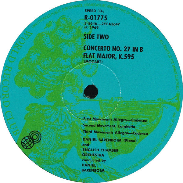 Mozart* : Piano Concertos Volume Five (LP, Album, Club, RE)