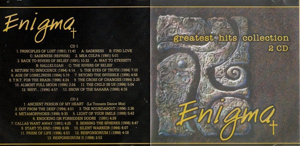 Enigma : Greatest Hits Collection '99 (2xCD, Comp, Unofficial)