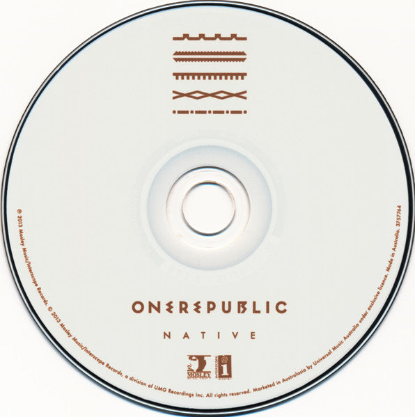 OneRepublic : Native (CD, Album)