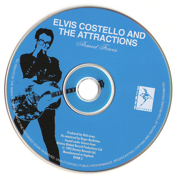 Elvis Costello & The Attractions : Armed Forces (CD, Album, RE, RM)