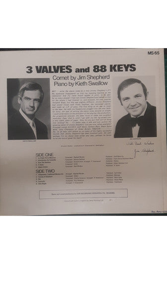 James Shepherd : 3 Valves and 88 Keys (LP)