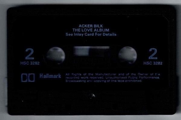 Acker Bilk : The Love Album (Cass, Album)