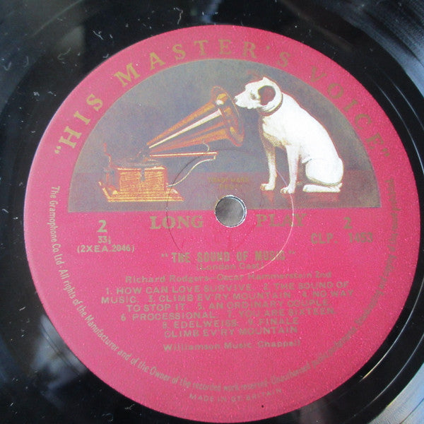 Original London Cast* : The Sound Of Music (LP, Mono)