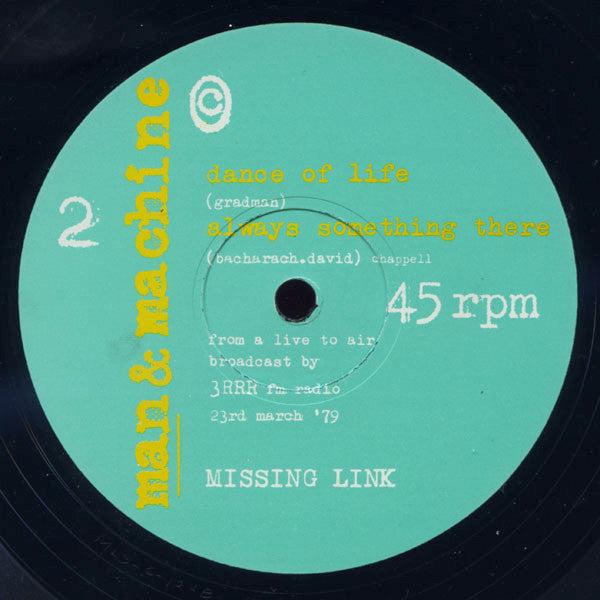 Eric Gradman Man & Machine : Crime of Passion (12", Single)