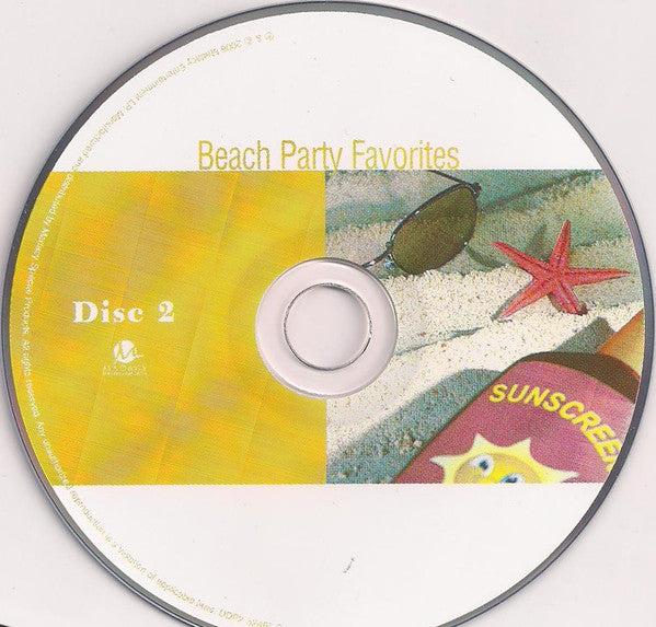 Various : Beach Party Favorites (2xCD, Album, Comp)