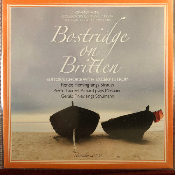 Various : Gramophone Collectors' Edition CD No 24 - Bostridge On Britten - November 2008 (CD, Promo, Smplr)