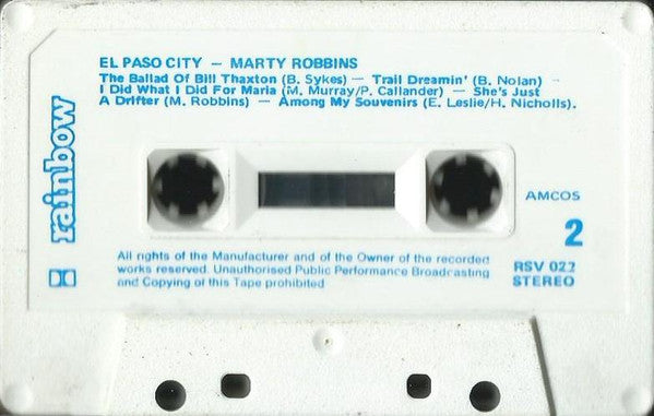 Marty Robbins : El Paso City (Cass, Album)