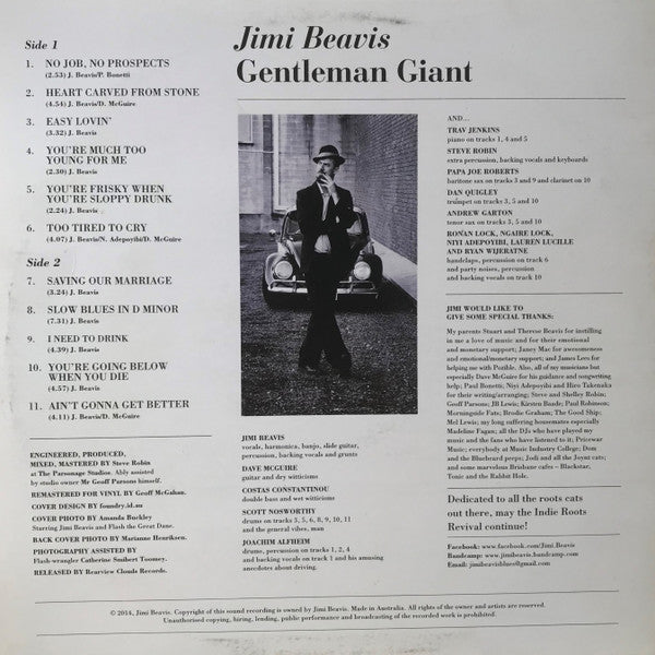 Jimi Beavis : Gentleman Giant (LP, Album)