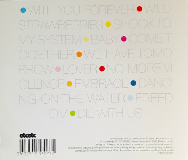 Pnau : Pnau (CD, Album)