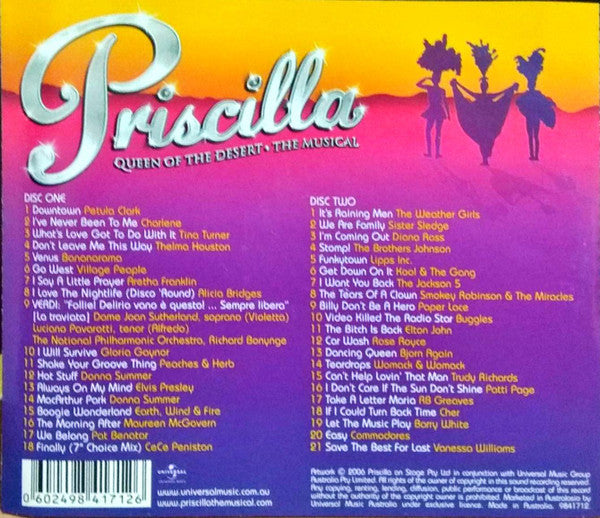 Various : Priscilla (Queen Of The Desert - The Musical) (2xCD, Comp)