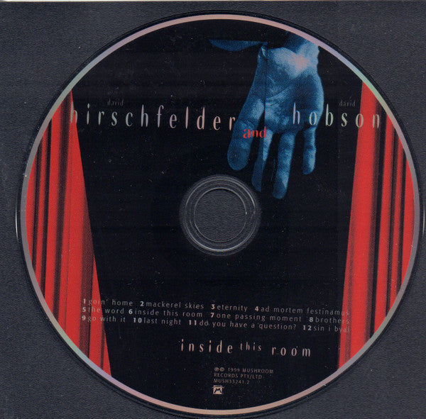 David Hirschfelder, David Hobson : Inside This Room (CD, Album)