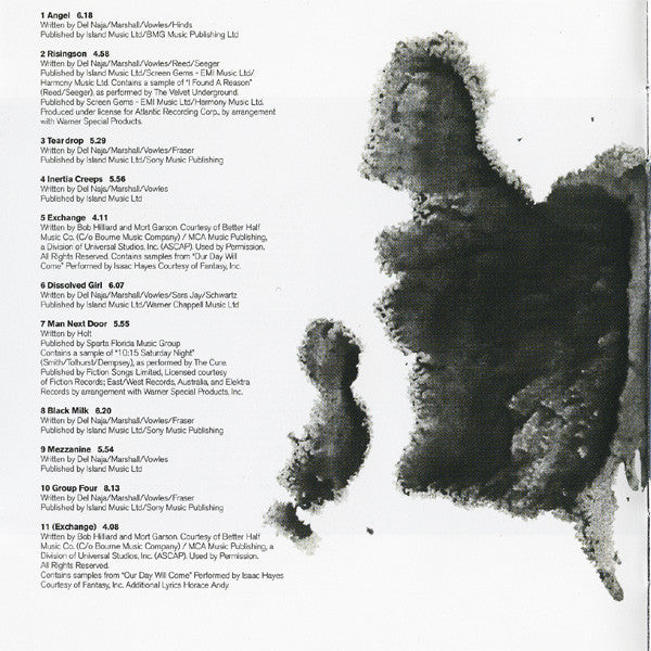 Massive Attack : Mezzanine (CD, Album)