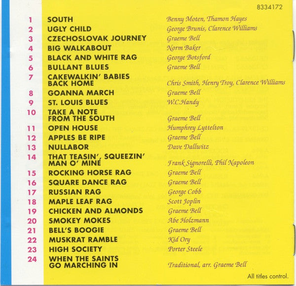 Graeme Bell : The Best Of The EMI Years (CD, Comp)