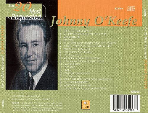 Johnny O'Keefe : The 20 Most Requested (CD, Comp)