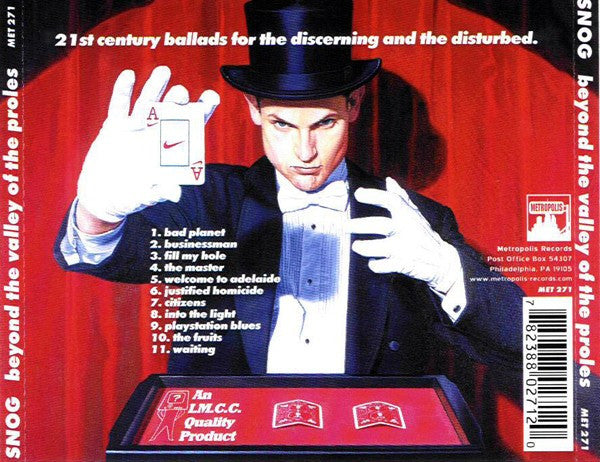 Snog : Beyond The Valley Of The Proles (CD, Album)