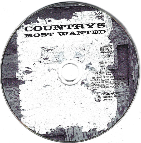 Various : Country's Most Wanted (CD, Comp)