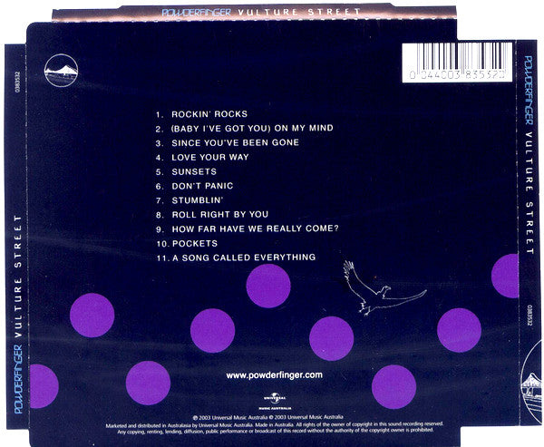 Powderfinger : Vulture Street (CD, Album + DVD-V + Sup)