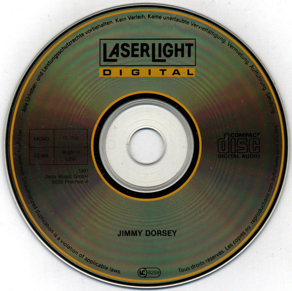 Jimmy Dorsey : Jimmy Dorsey (CD, Comp, Mono)