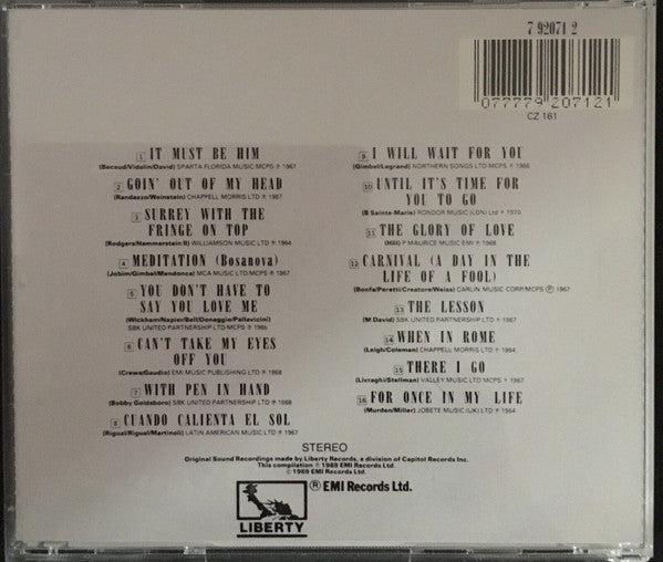 Vikki Carr : The Best Of The Liberty Years (CD, Comp)