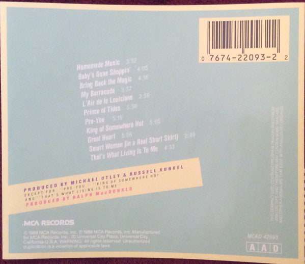 Jimmy Buffett : Hot Water (CD, Album)