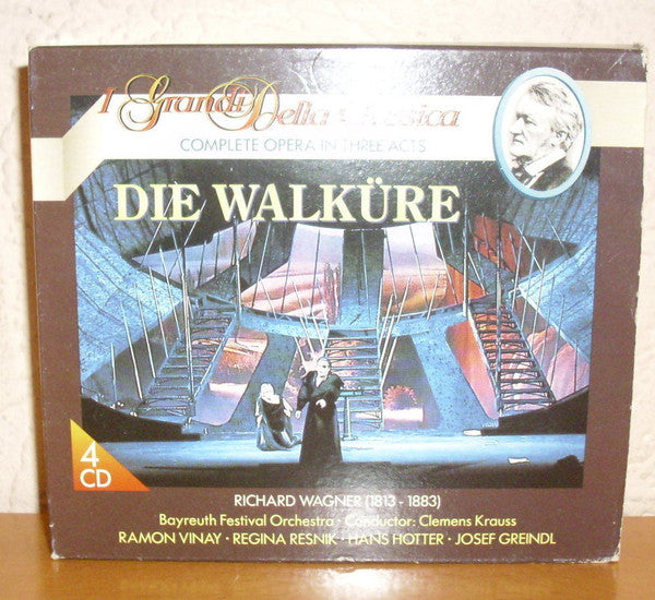 Richard Wagner, Ramón Vinay, Astrid Varnay, Hans Hotter, Regina Resnik, Josef Greindl, Ira Malaniuk, Brünnhild Friedland, Bruni Falcon, Liselotte Thomamüller, Maria von Ilosvay, Gisela Litz, Sibylla Plate, Erika Schubert, Lise Sorrell : Die Walküre (4xCD)