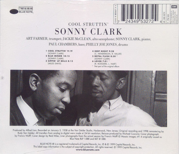 Sonny Clark : Cool Struttin' (CD, Album, RE, RM, EMI)