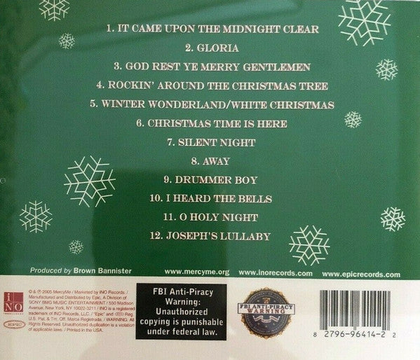 MercyMe : The Christmas Sessions (CD, Album)