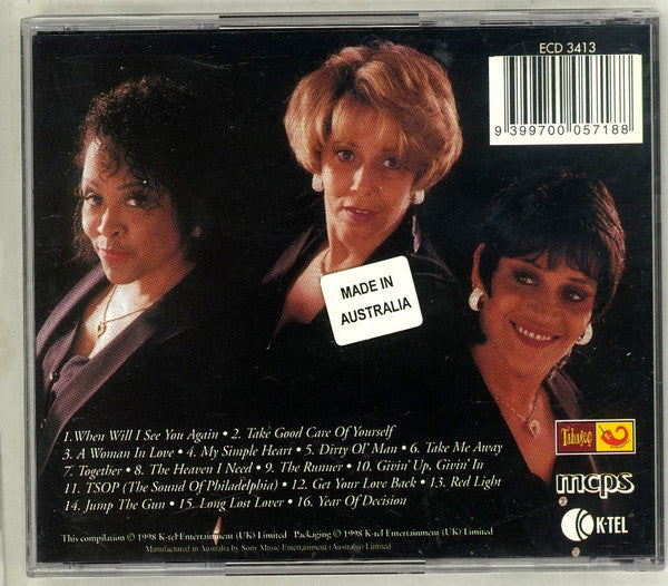 The Three Degrees : The Best Of The Three Degrees (CD, Comp)