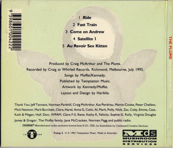 The Plums (2) : Au Revoir Sex Kitten (CD, EP)