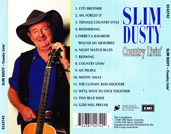 Slim Dusty : Country Livin' (CD, Comp, RE)
