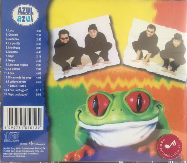 Azul Azul : El Sapo (CD)