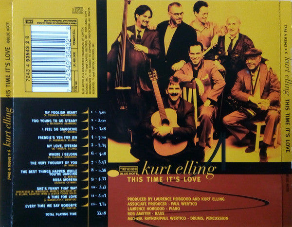 Kurt Elling : This Time It's Love (CD, Album, RE)