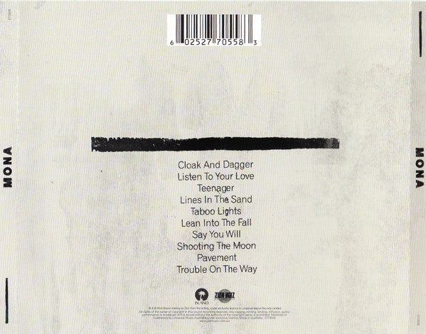 Mona (12) : Mona (CD, Album)