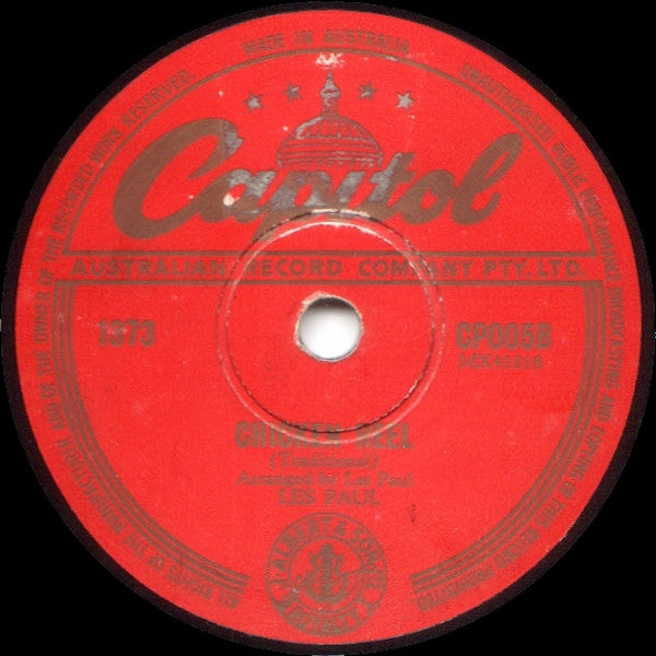 Les Paul With Mary Ford* : Mockin' Bird Hill / Chicken Reel (Shellac, 10")